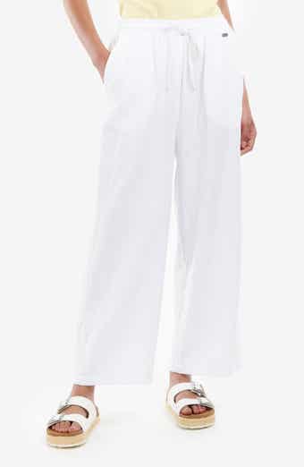 Barbour Christie Cotton & Linen Drawstring Pants