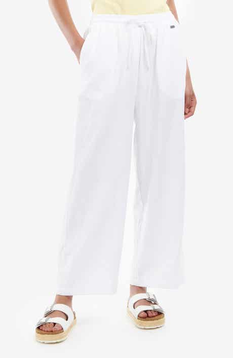 Barbour Christie Cotton & Linen Drawstring Pants