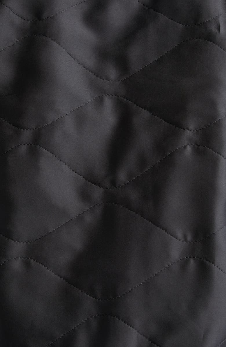 Sacai Quilted Satin Peplum Jacket, Alternate, color, 