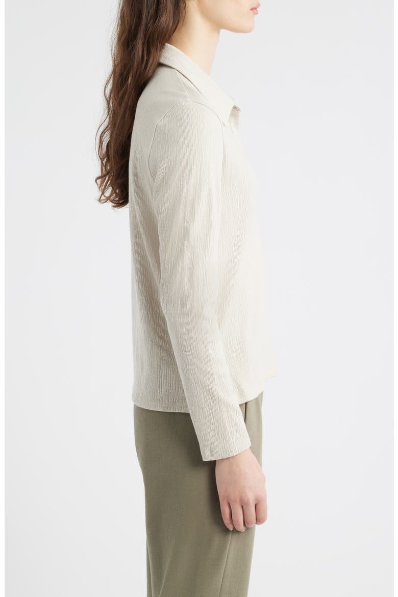 Slim Textured Henley, Alternate, color, PAPYRUS