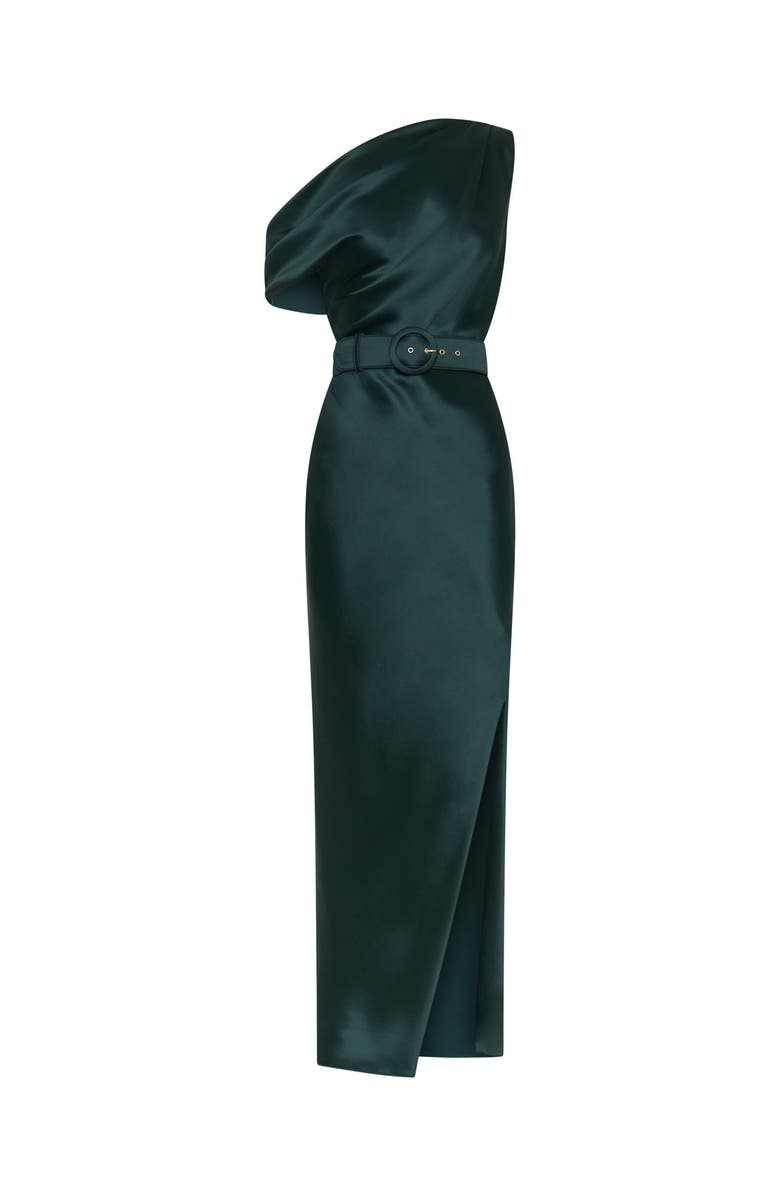 NICHOLAS Eartha Off Shoulder Dress, Alternate, color, Alpine