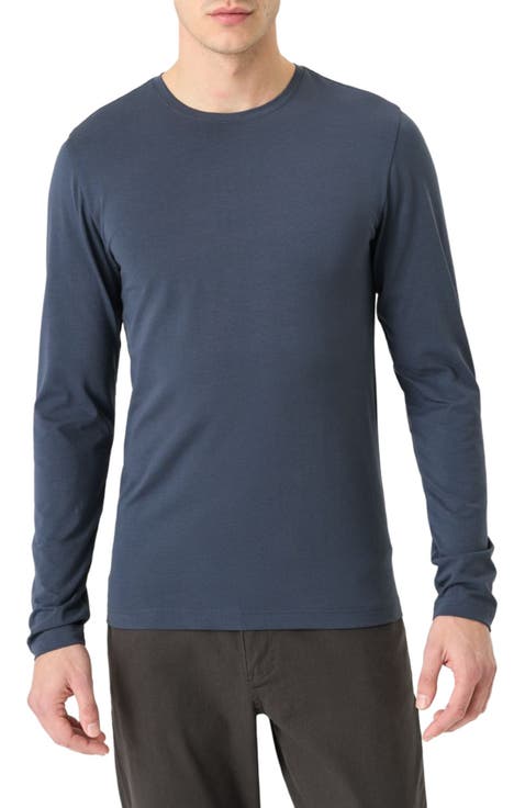 Luxe Essential Slim Long Sleeve Tee Made With Organic Cotton