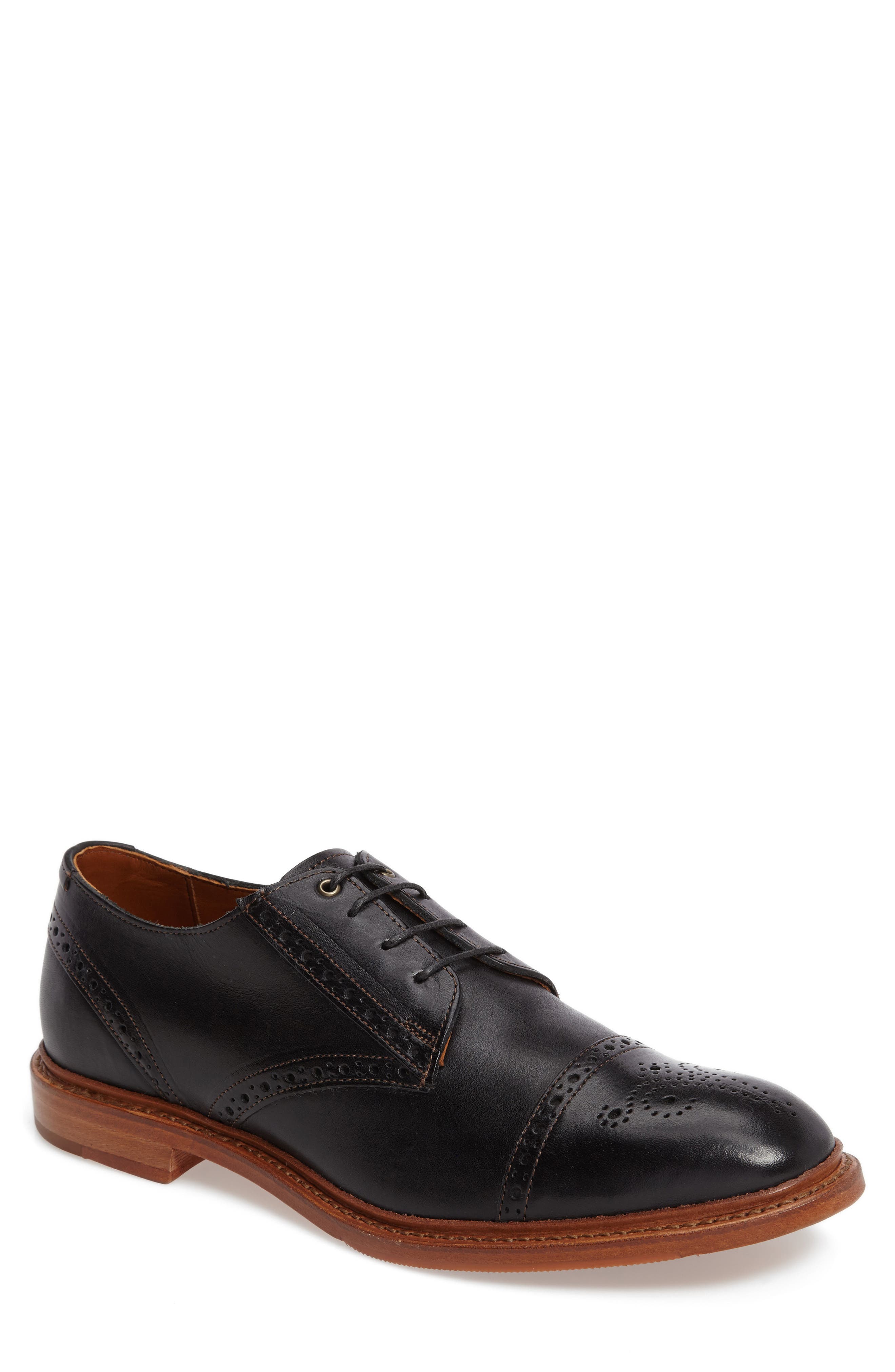 Allen Edmonds 'Bainbridge' Cap Toe Derby, Main, color, 