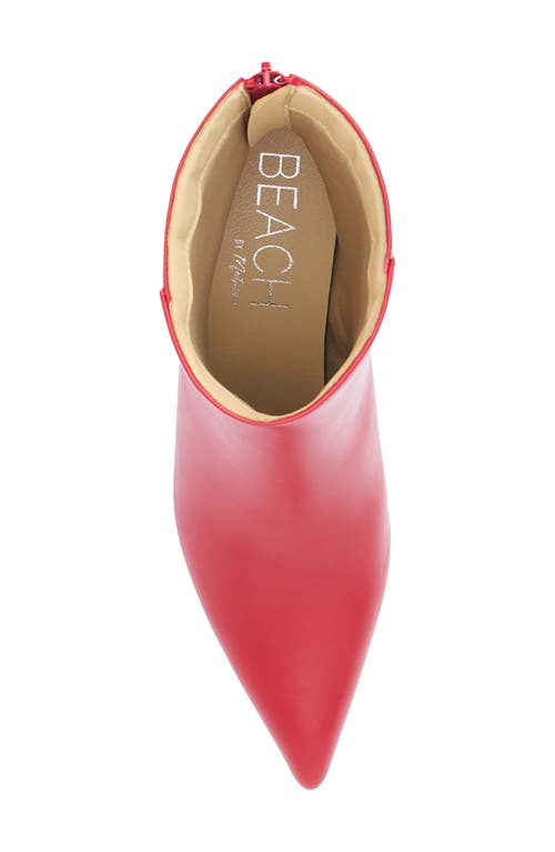 Matisse Genesis Kitten Heel Bootie In Multi