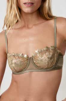 Etam Amaryllis Embroidered Underwire Demi Bra