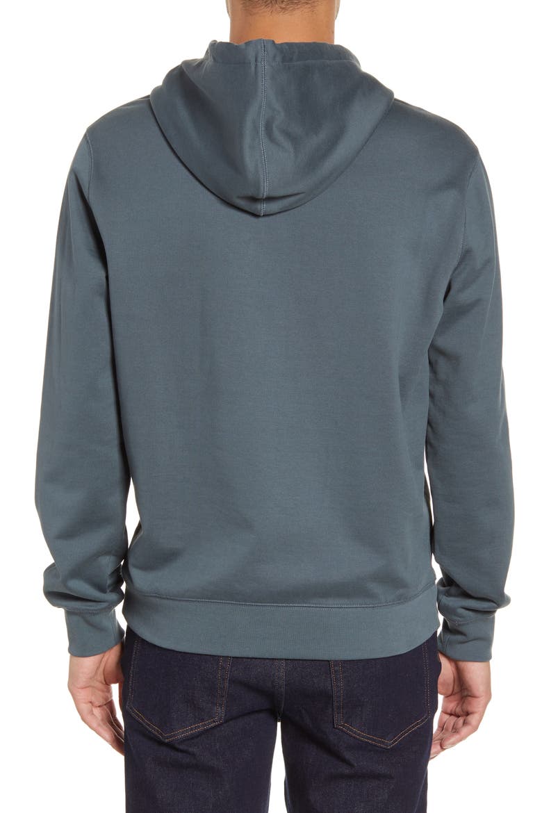 Uniform French Terry Hoodie, Alternate, color, DARK SLATE