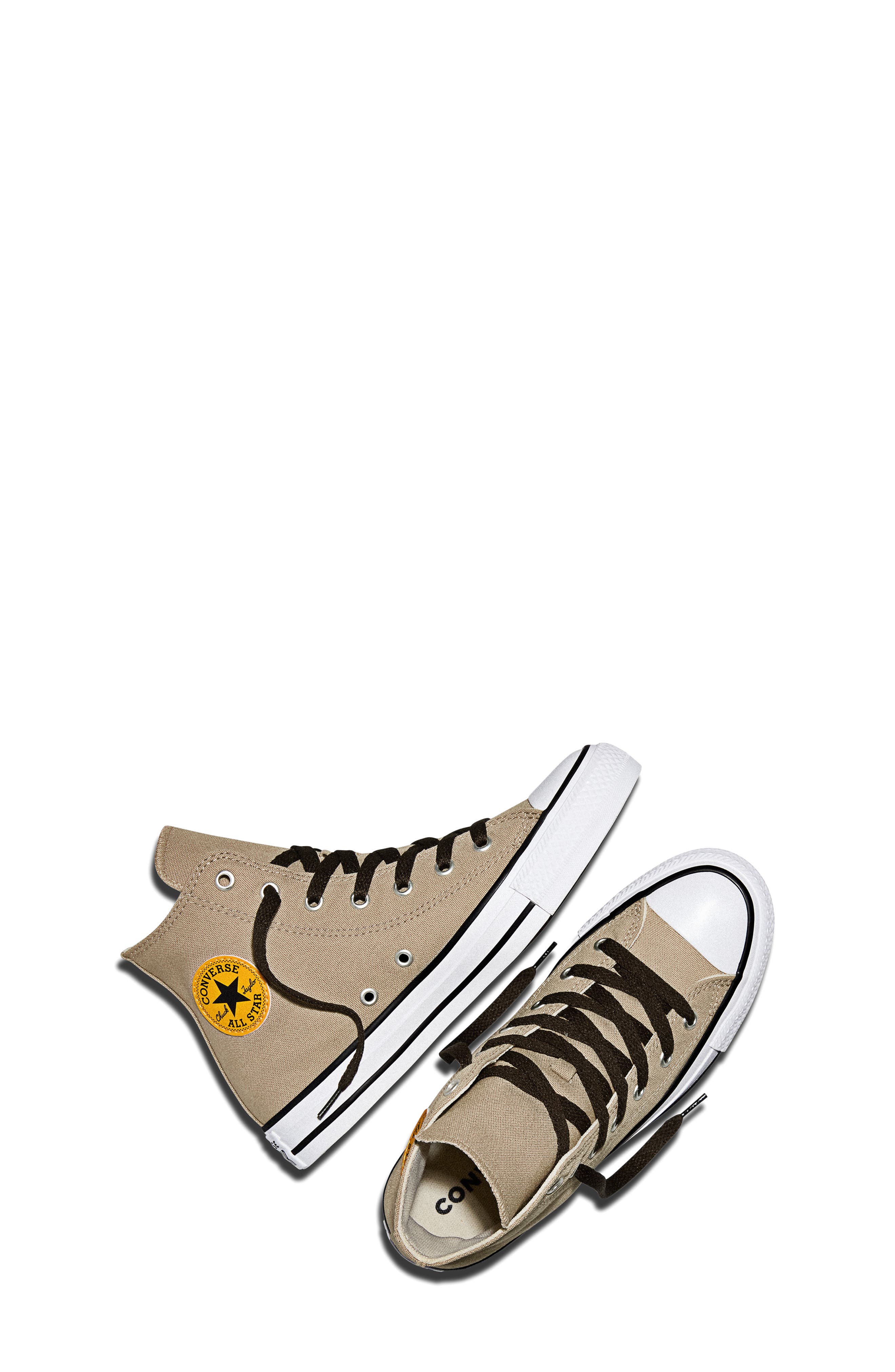Converse Gender Inclusive Chuck Taylor All Star Canvas High Top Sneaker, Alternate, color, Vintage Cargo/ Sunny Outlook