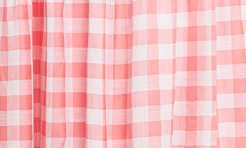 ENGLISH FACTORY ENGLISH FACTORY KNOTTED GINGHAM MAXI DRESS