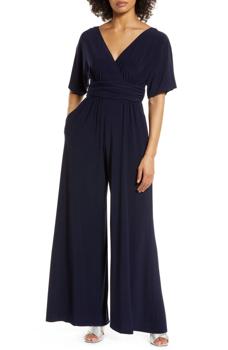 Eliza J Wide Leg Jumpsuit, Main, color, 