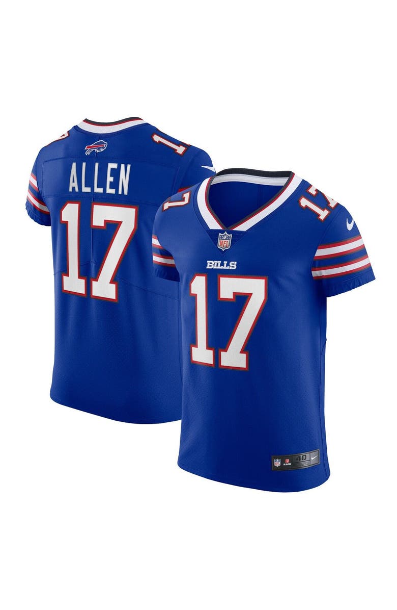 Nike Men's Nike Josh Allen Royal Buffalo Bills Vapor Elite Player Jersey, Main, color, 