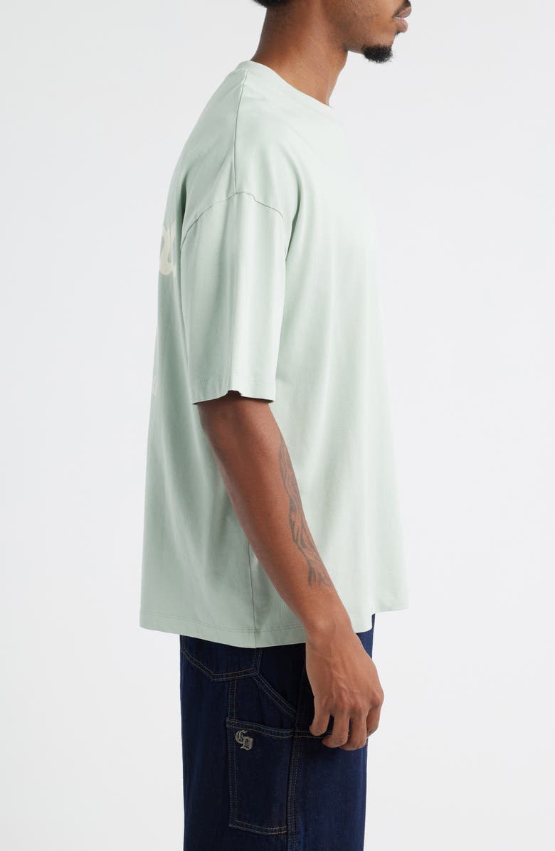 CRIMINAL DAMAGE Bennett Oversize Logo Graphic T-Shirt, Alternate, color, Blue