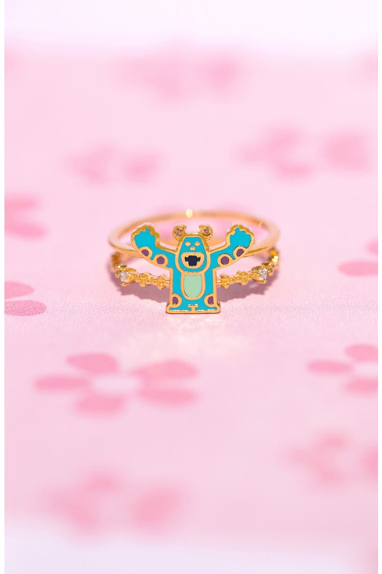 x Disney® Pixar Monsters, Inc. Sulley Ring, Alternate, color, GOLD