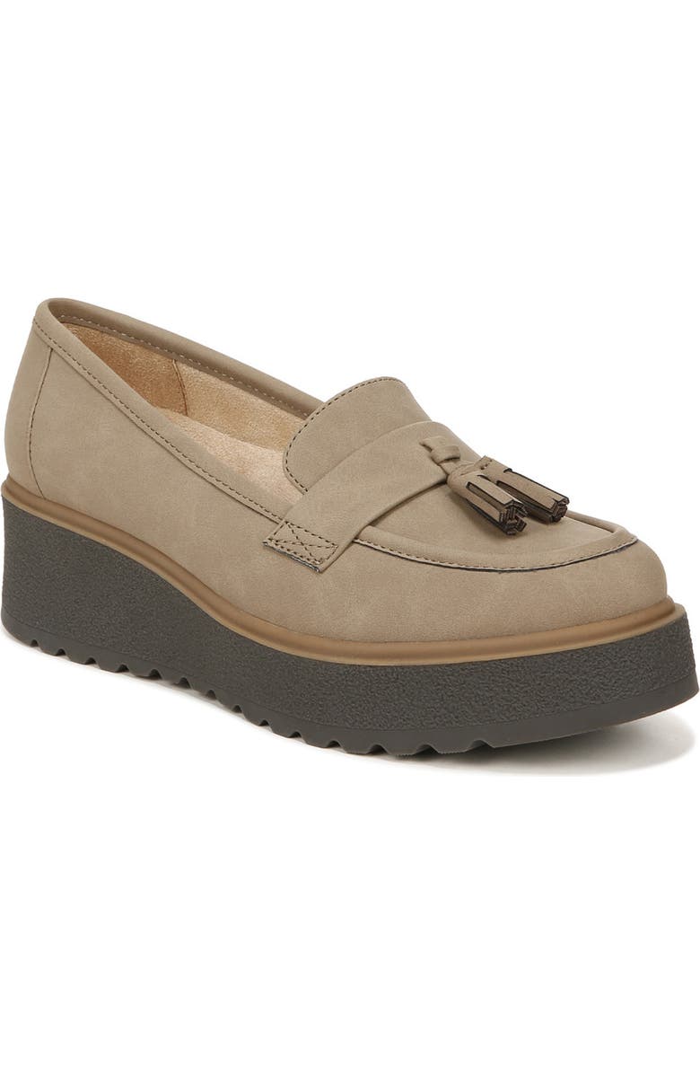 SOUL NATURALIZER Josie Slip-On Loafer - Wide Width Available, Main, color, Mushroom Grey
