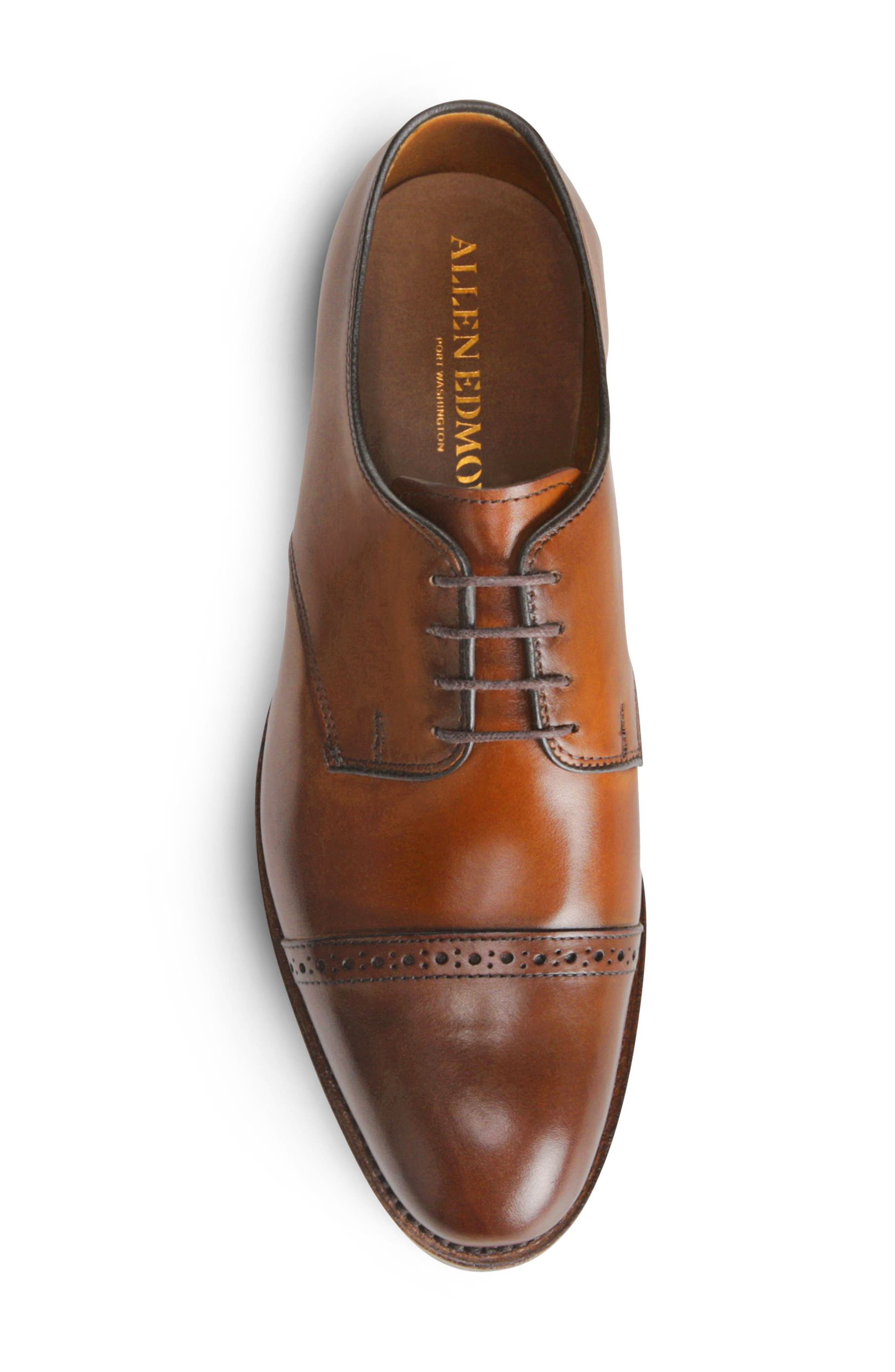 Allen Edmonds Boulevard Cap Toe Derby, Alternate, color, 