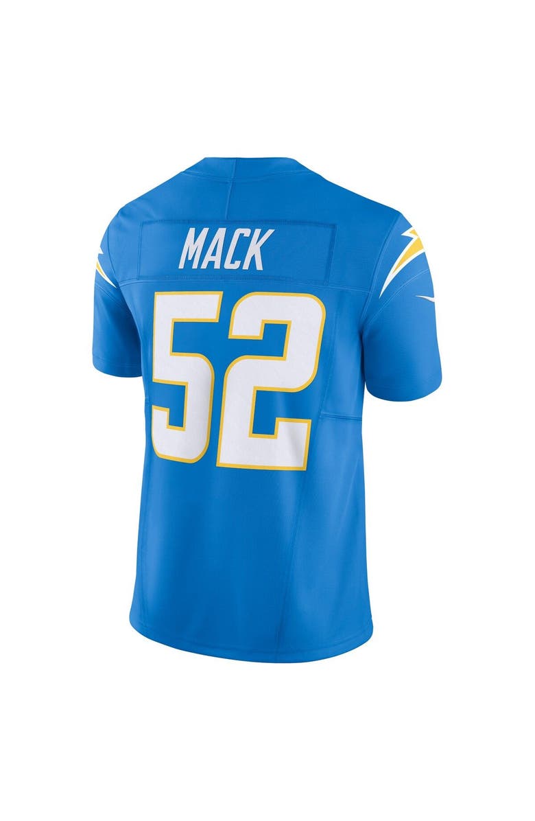 Nike Men's Nike Khalil Mack Powder Blue Los Angeles Chargers Vapor F.U.S.E. Limited Jersey, Alternate, color, 