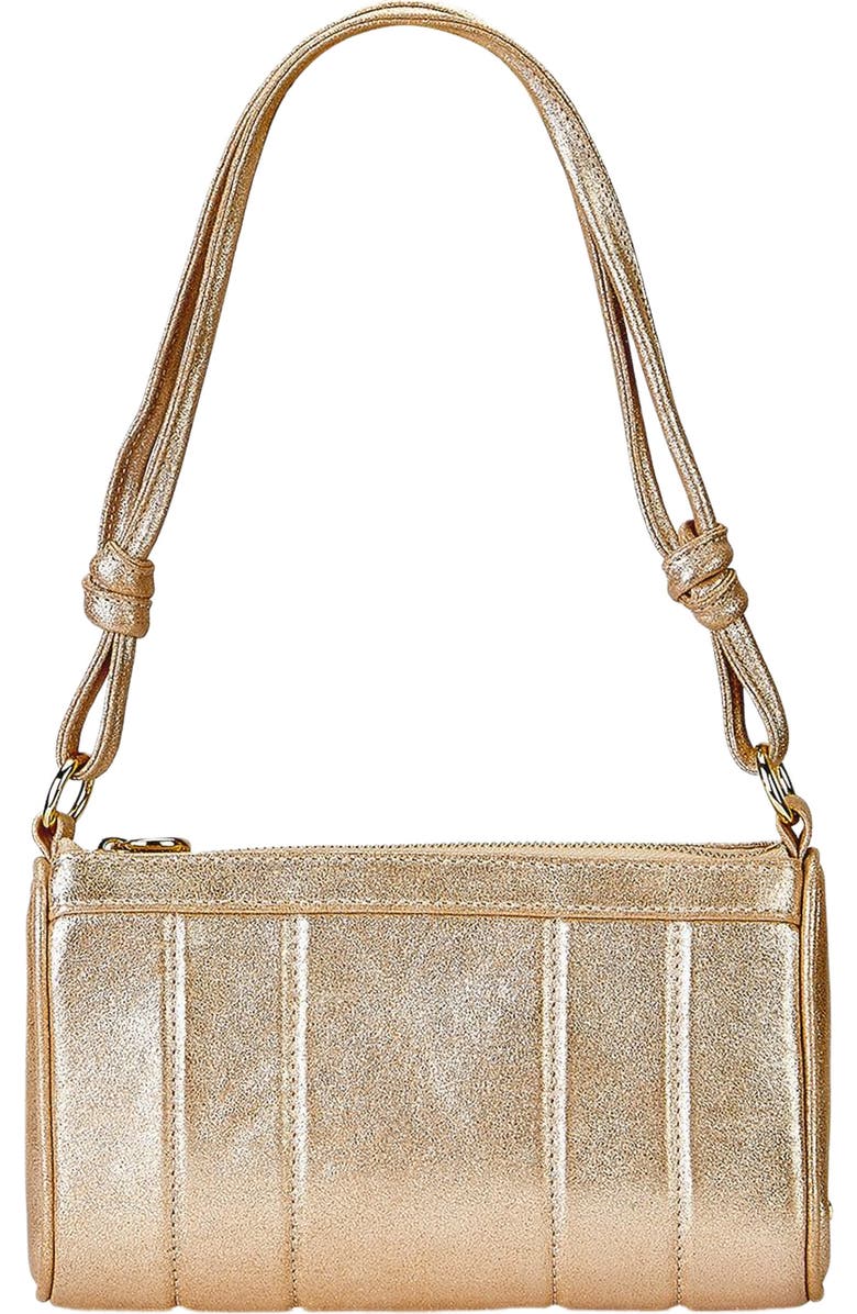 GiGi New York MAGGIE SHOULDER BAG, Main, color, Platinum Metallic