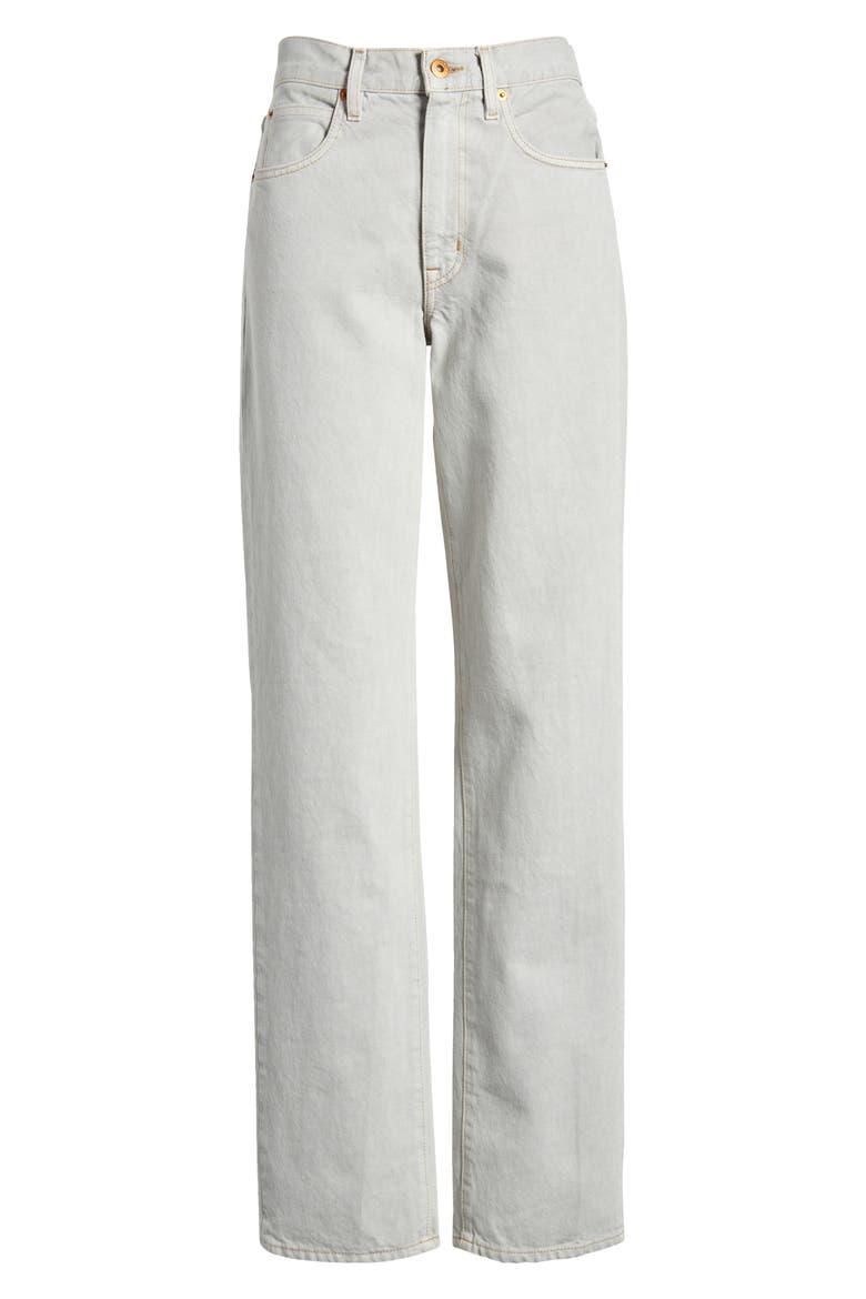 Sophie High Waist Relaxed Straight Leg Jeans, Alternate, color, AGATE GREY