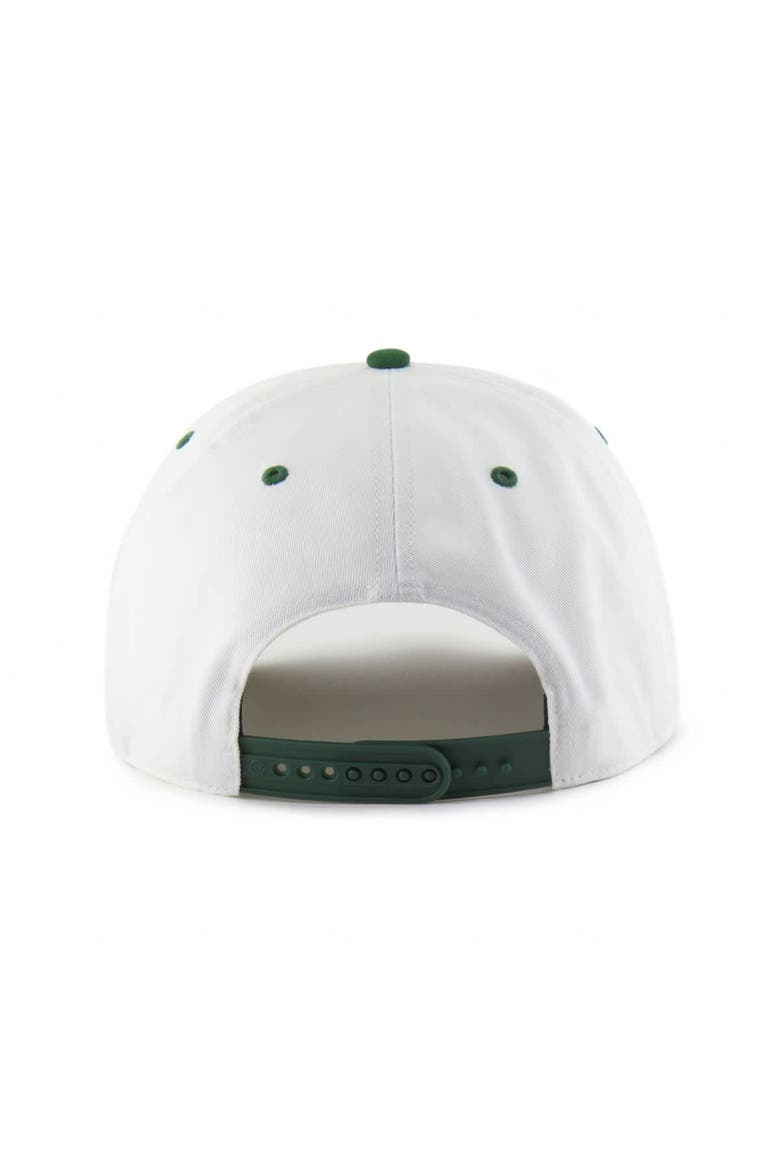 Men's '47 White/Green New York Jets Roscoe Two-Toned Hitch Adjustable Hat, Alternate, color, White