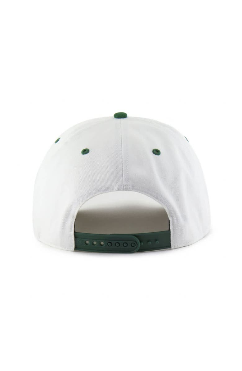 '47 Men's '47 White/Green New York Jets Roscoe Two-Toned Hitch Adjustable Hat, Alternate, color, 