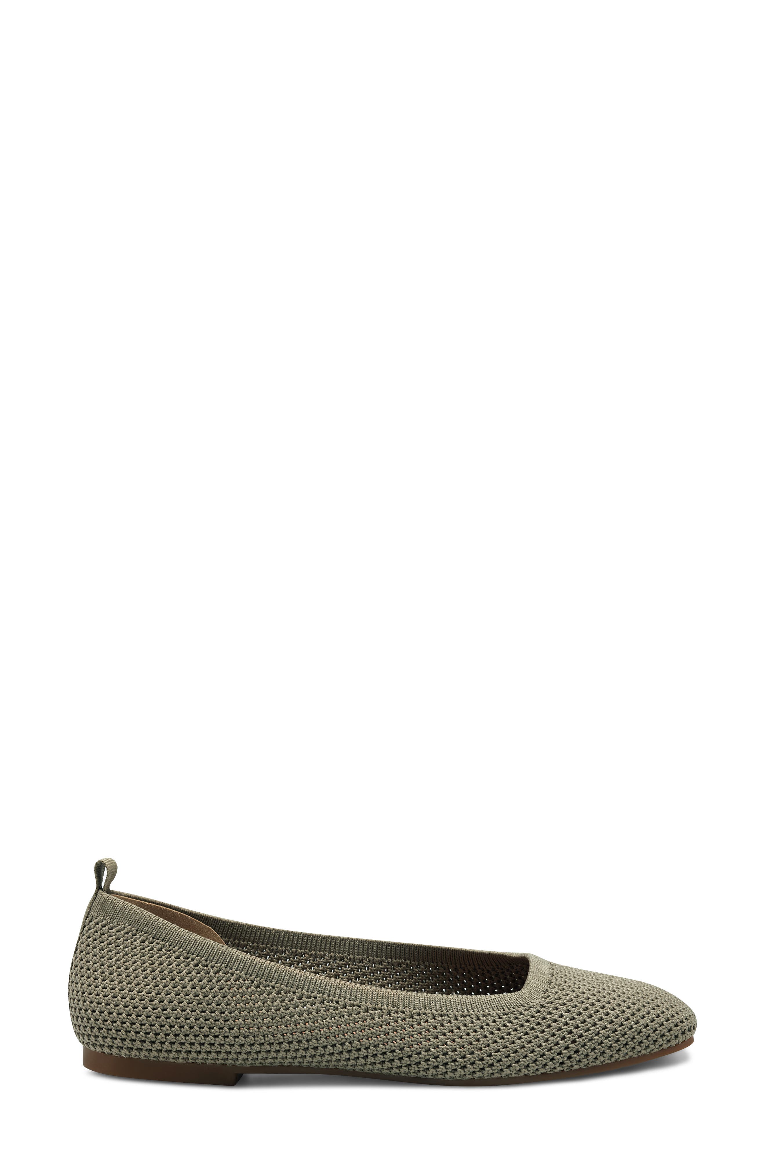 Daneric Ballet Flat, Alternate, color, FOSSILIZED TEXTILE