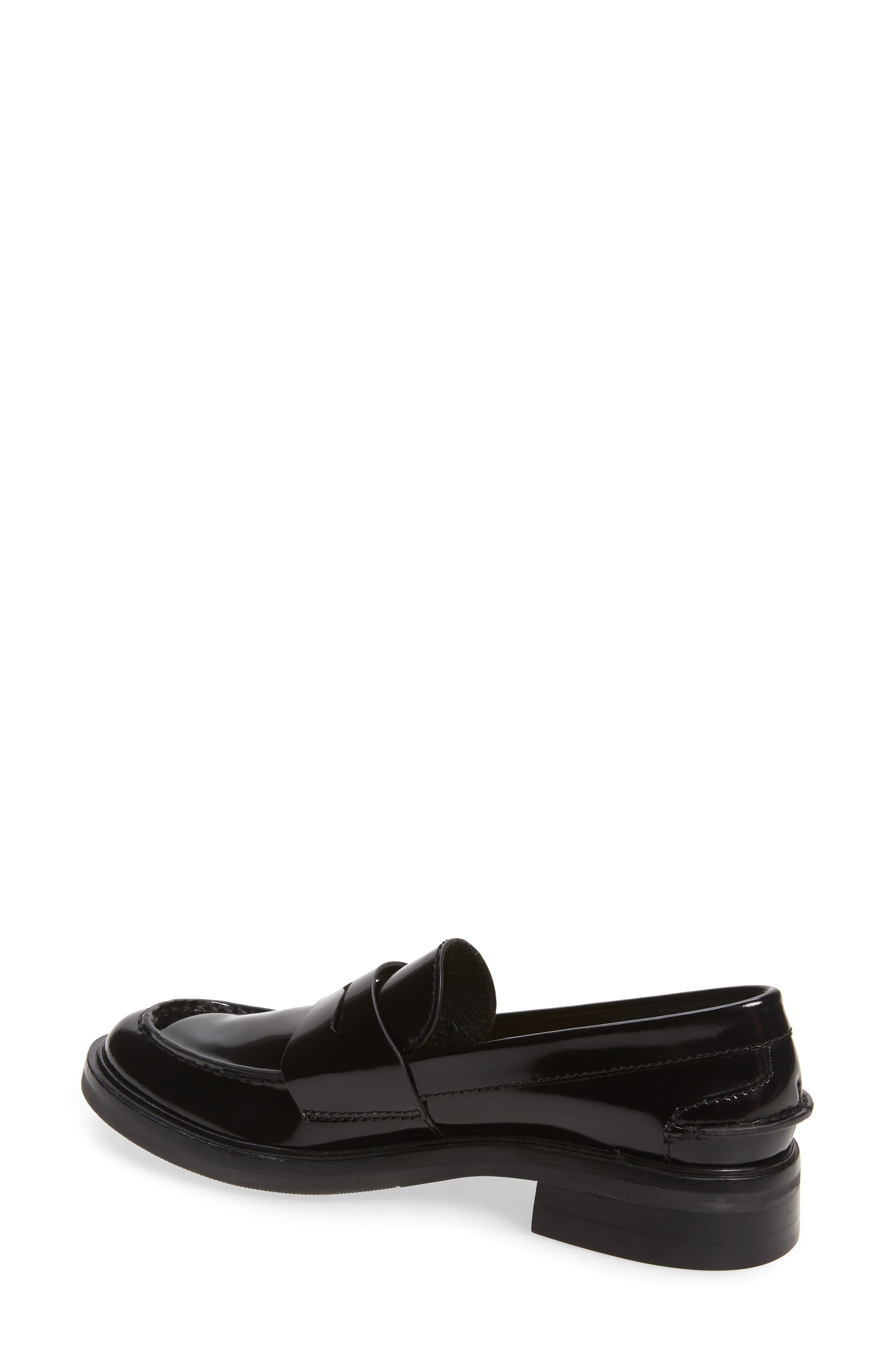 rag & bone Slayton Leather Loafer, Alternate, color, 