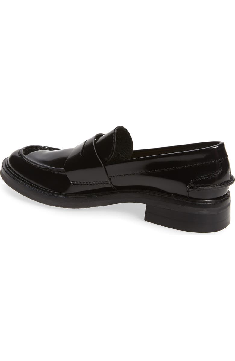 rag & bone Slayton Leather Loafer, Alternate, color,