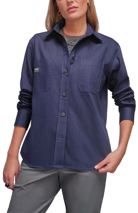 Essential Long Sleevde Button Up