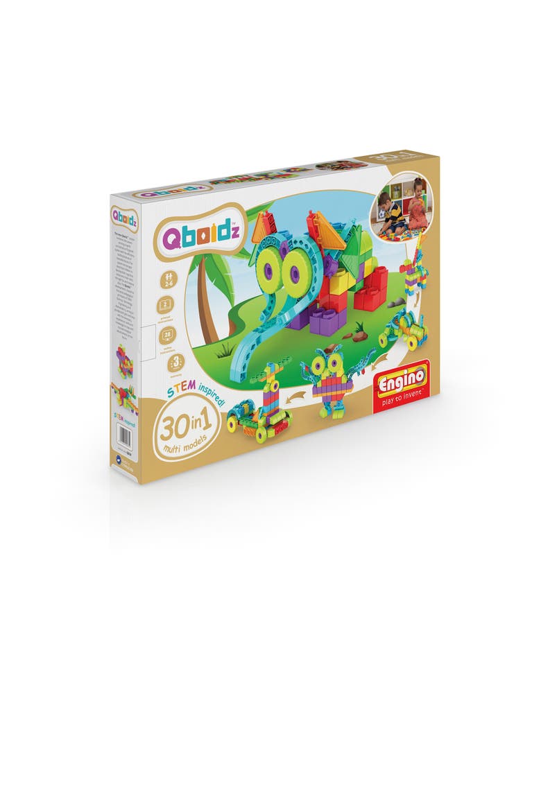 Qboidz 30 in 1 Set Multi Models Building Kit, Main, color, Multicolored