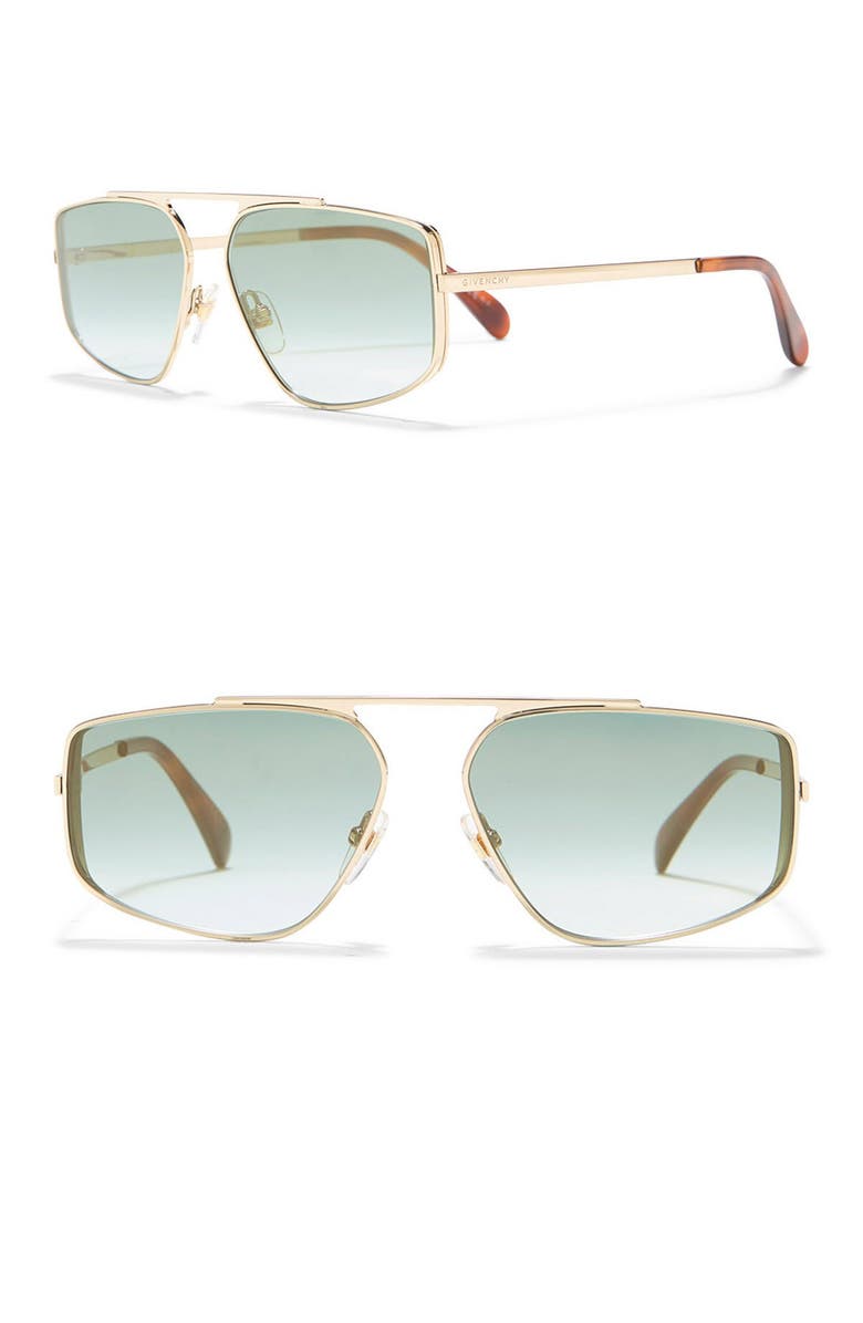 Givenchy 56mm Modified Square Sunglasses, Main, color,