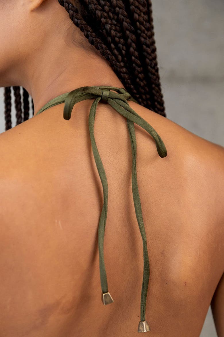Serpent Bikini, Alternate, color, Blue