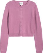 Reformation Clara Cashmere Crew Cardigan