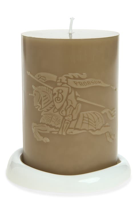 EKD Pillar Candle & Plate