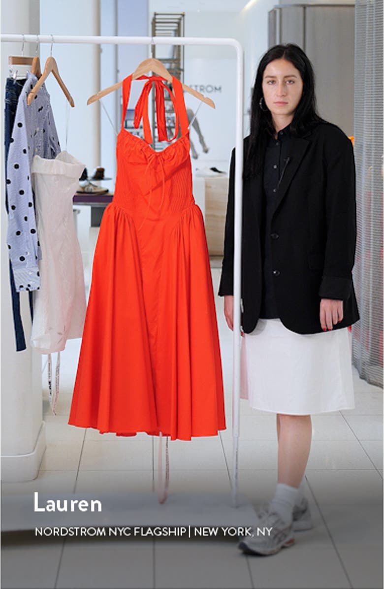 Adabella Halter Neck Midi Dress, sales video thumbnail