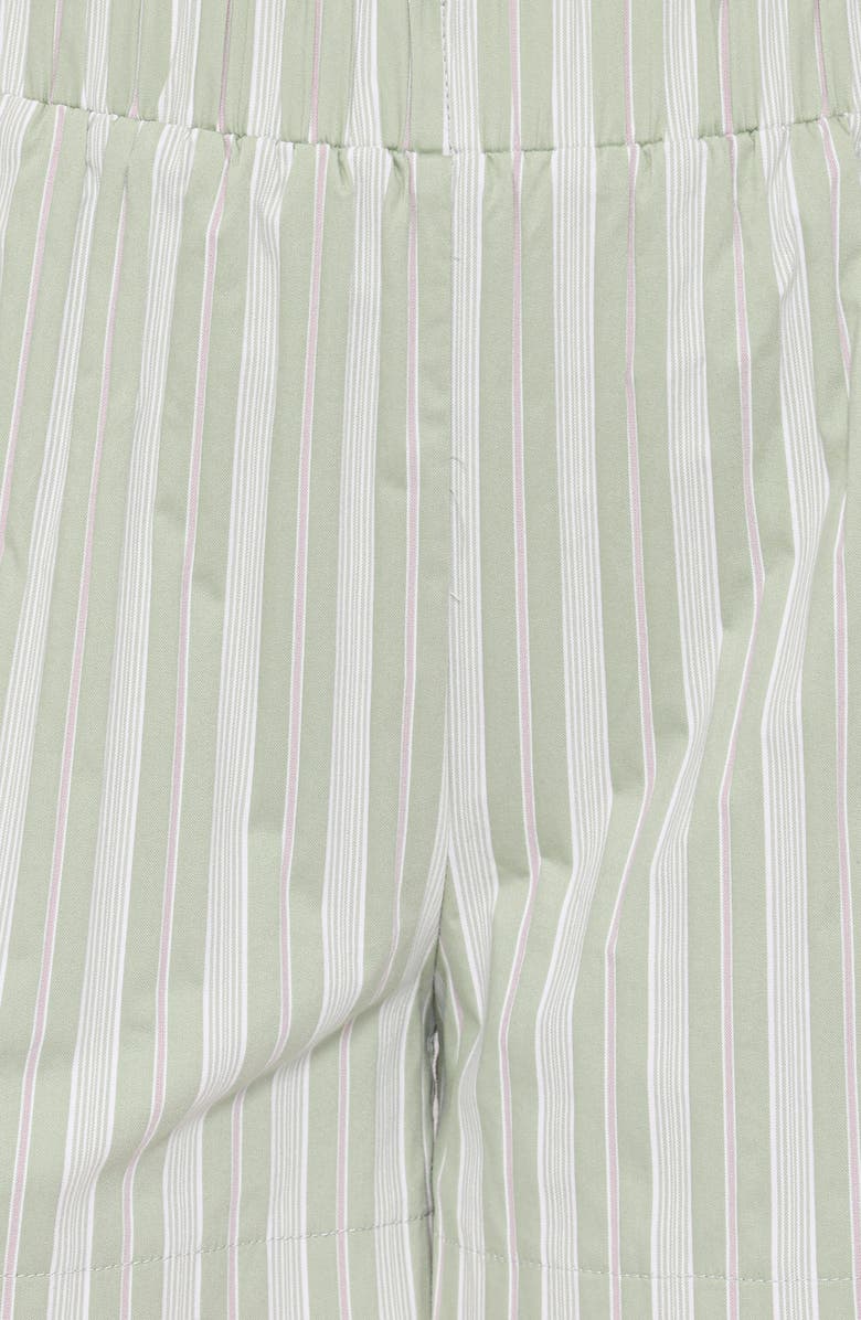Petal & Pup Aisha Cami & Shorts Set, Alternate, color, Sage Stripe