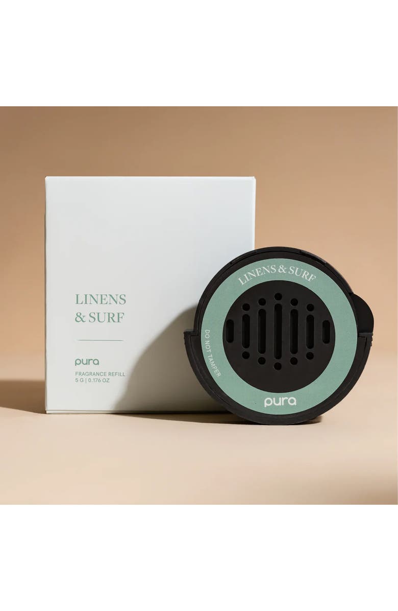 PURA Linens & Surf Car Dual Refill Pack, Alternate, color, Linens And Surf