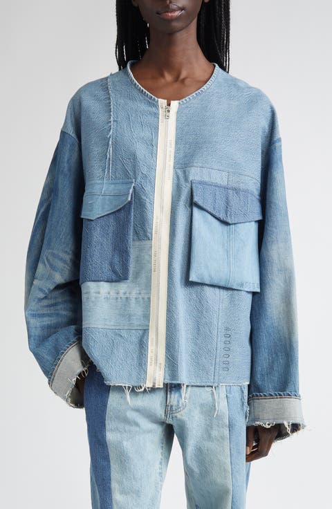 カットソー(長袖+七分) LE CIEL BLEU - Marabo Neck and Cuffs TOP Navy LE CIEL BLEU: Luxury Modern Fashion for women – RESTIR