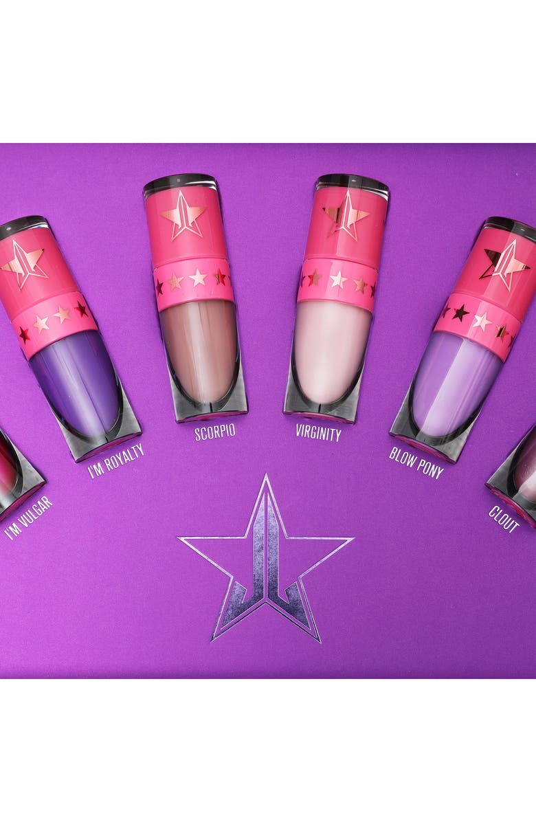 JEFFREE STAR COSMETICS Mini Queen Bitch Velour Liquid Lipstick Bundle - Mini Purple, Alternate, color, 