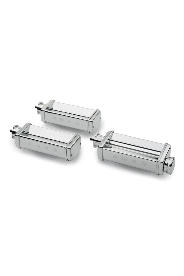 Pasta Roller/Cutter Chrome Attachment for smeg Stand Mixer, Alternate, color, SILVER
