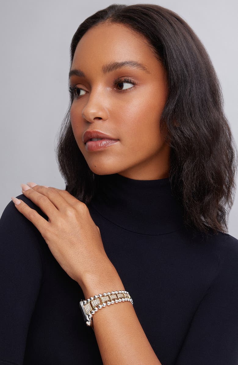 LAGOS Smart Caviar Diamond Apple Watch<sup>®</sup> Watchband, Alternate, color, 