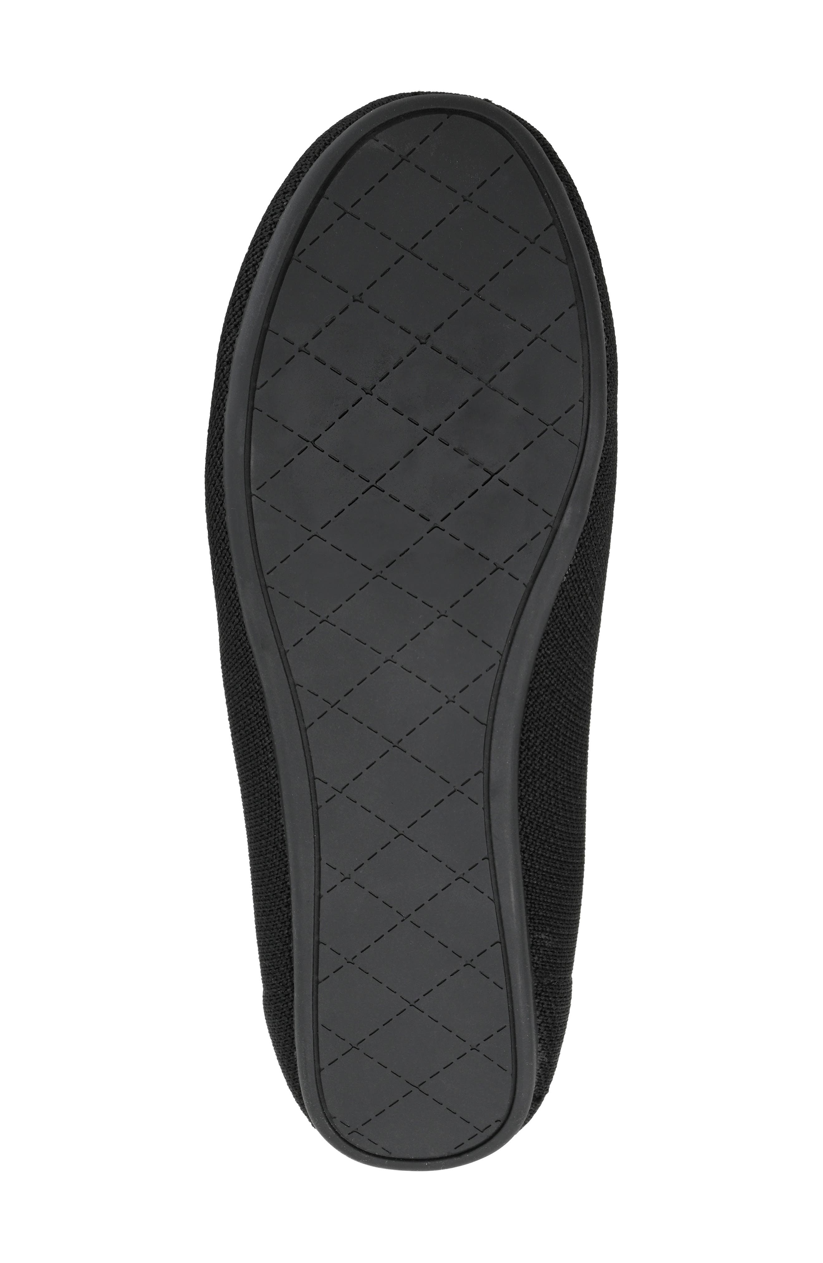 Journee Collection Jersie Knit Ballet Flat, Alternate, color, Black