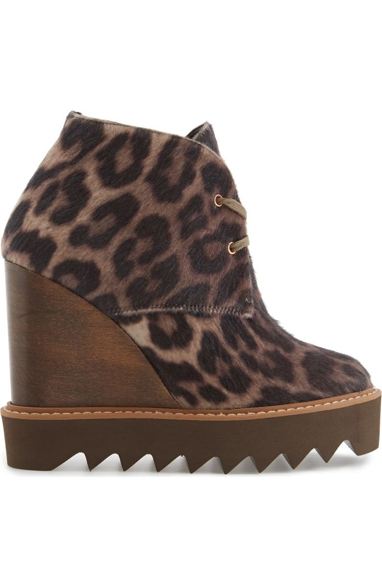 Stella McCartney Lace-Up Platform Bootie, Alternate, color,