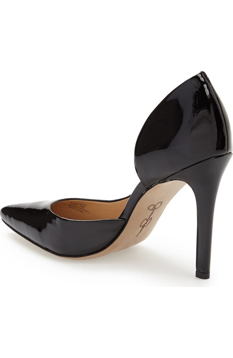 Jessica Simpson 'Claudette' Half d'Orsay Pump, Alternate, color,