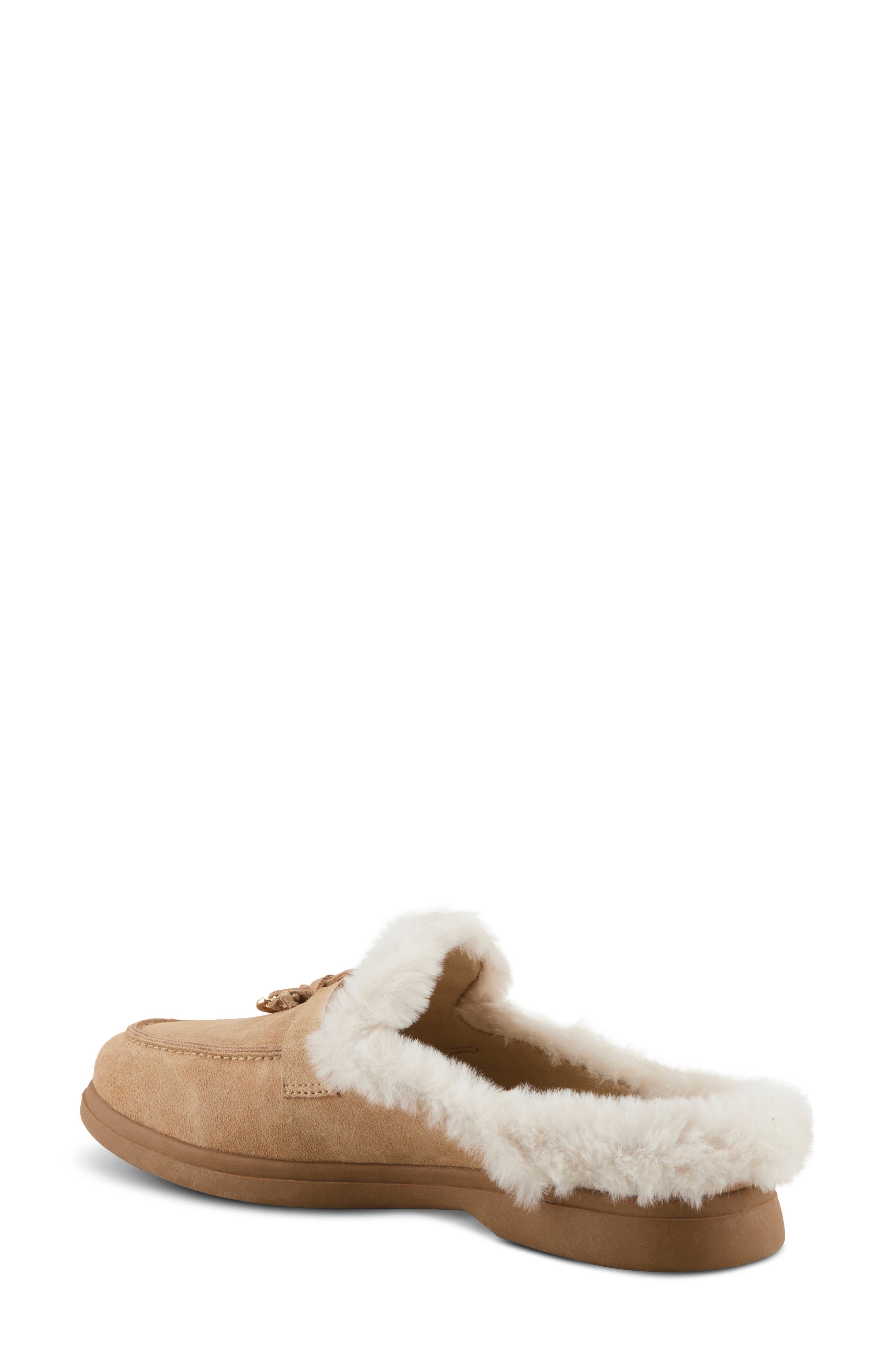 Gistel Faux Fur Trim Mule - image 4