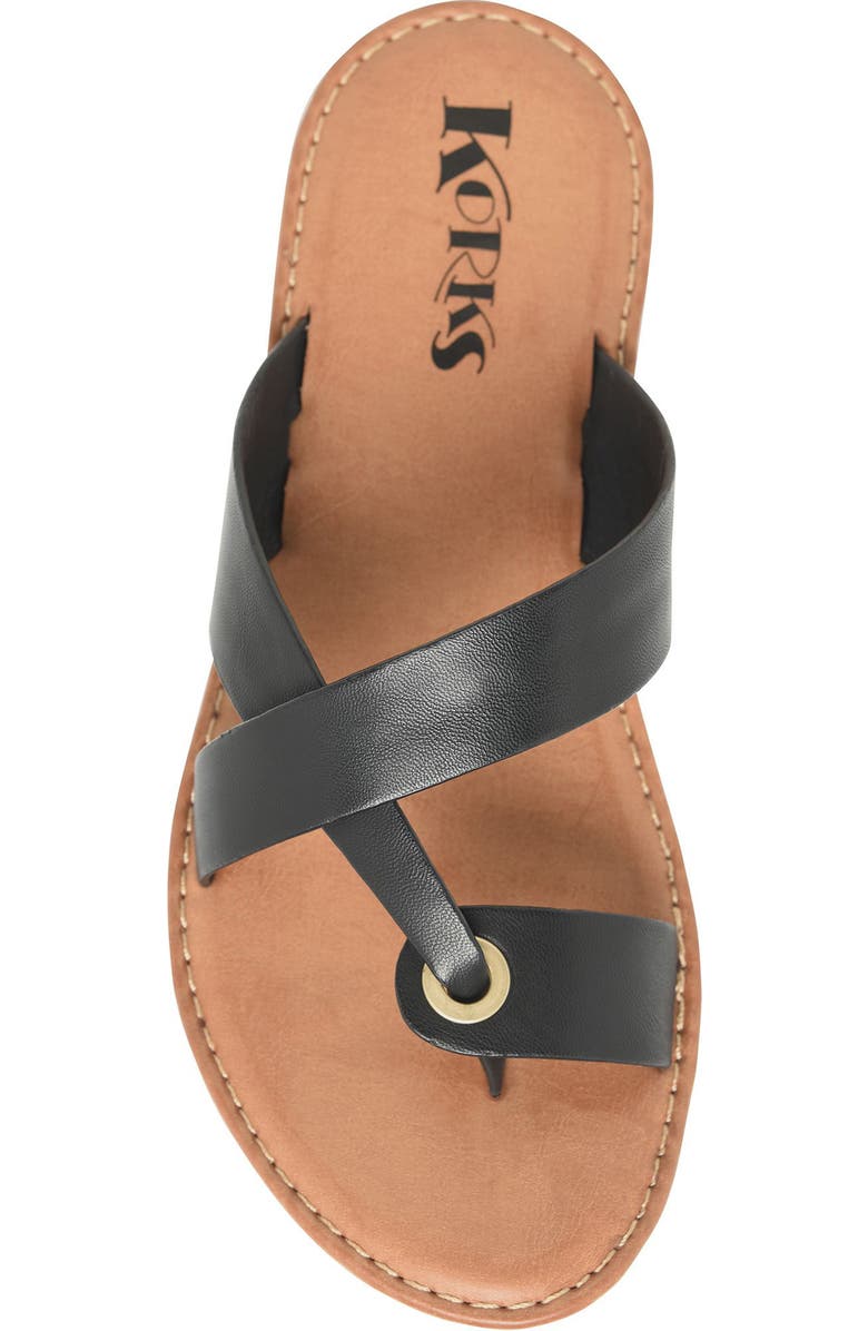 KORKS Catarina Sandal, Alternate, color, Black