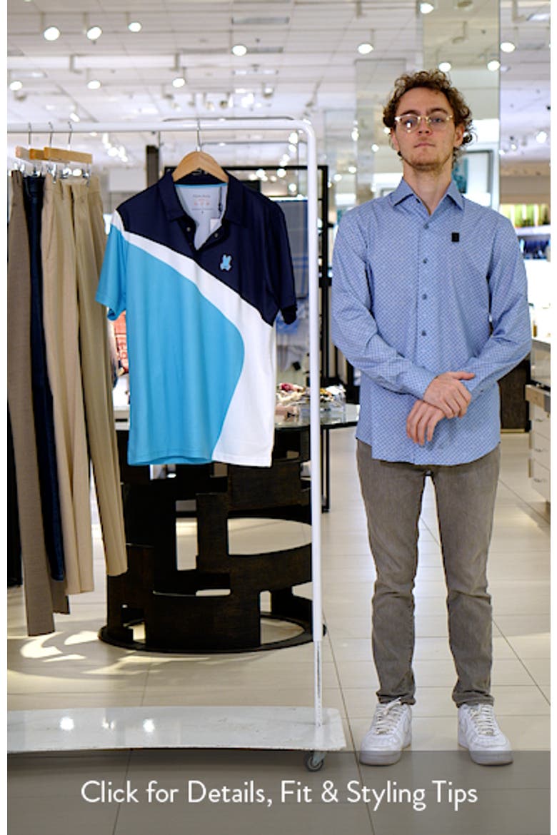 Ray Colorblock Sport Polo video