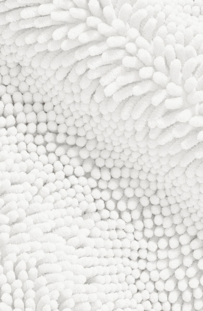 HOMESPUN 2-Pack Chenille Bath Mats, Alternate, color, Chenille White