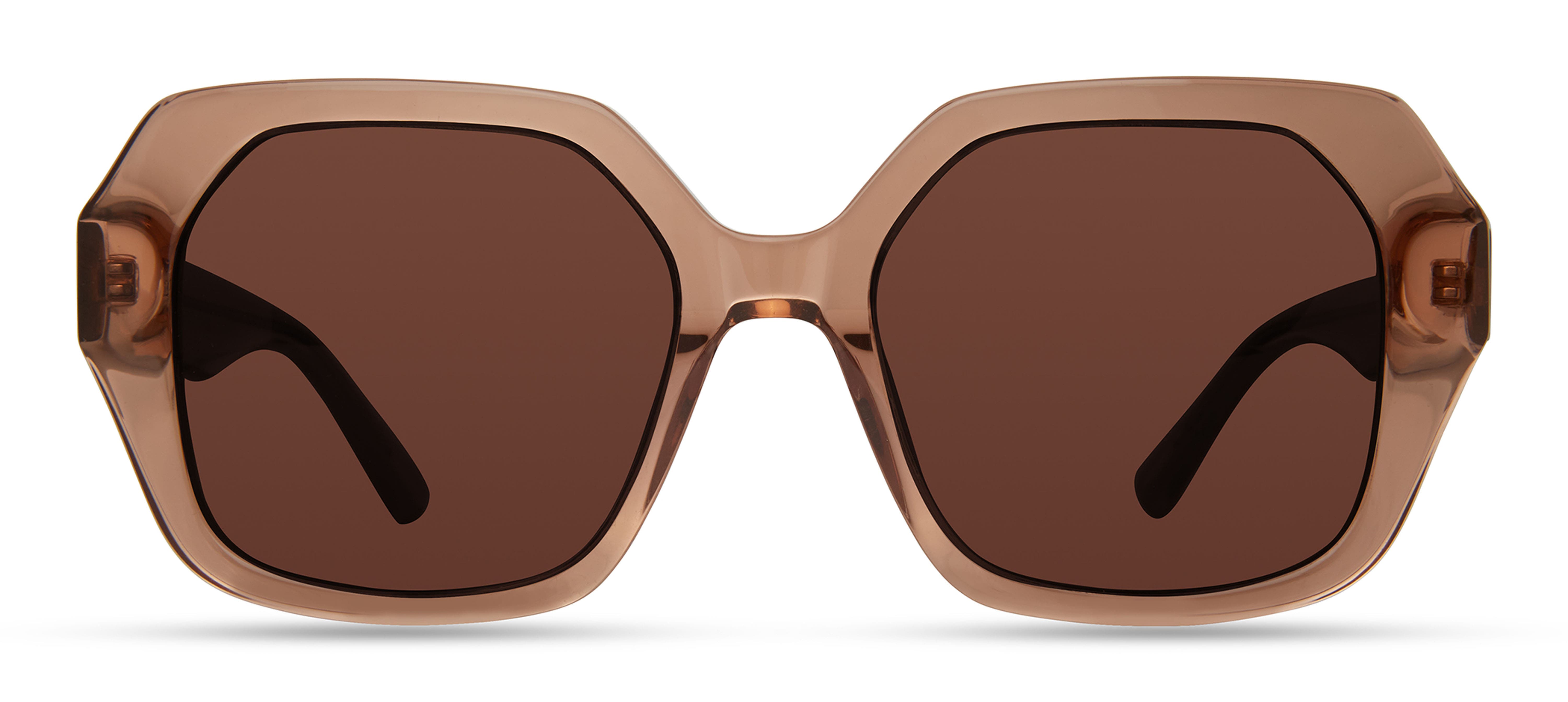 Derek Lam 10 Crosby Neptune Sunglasses in Peach Crystal 
