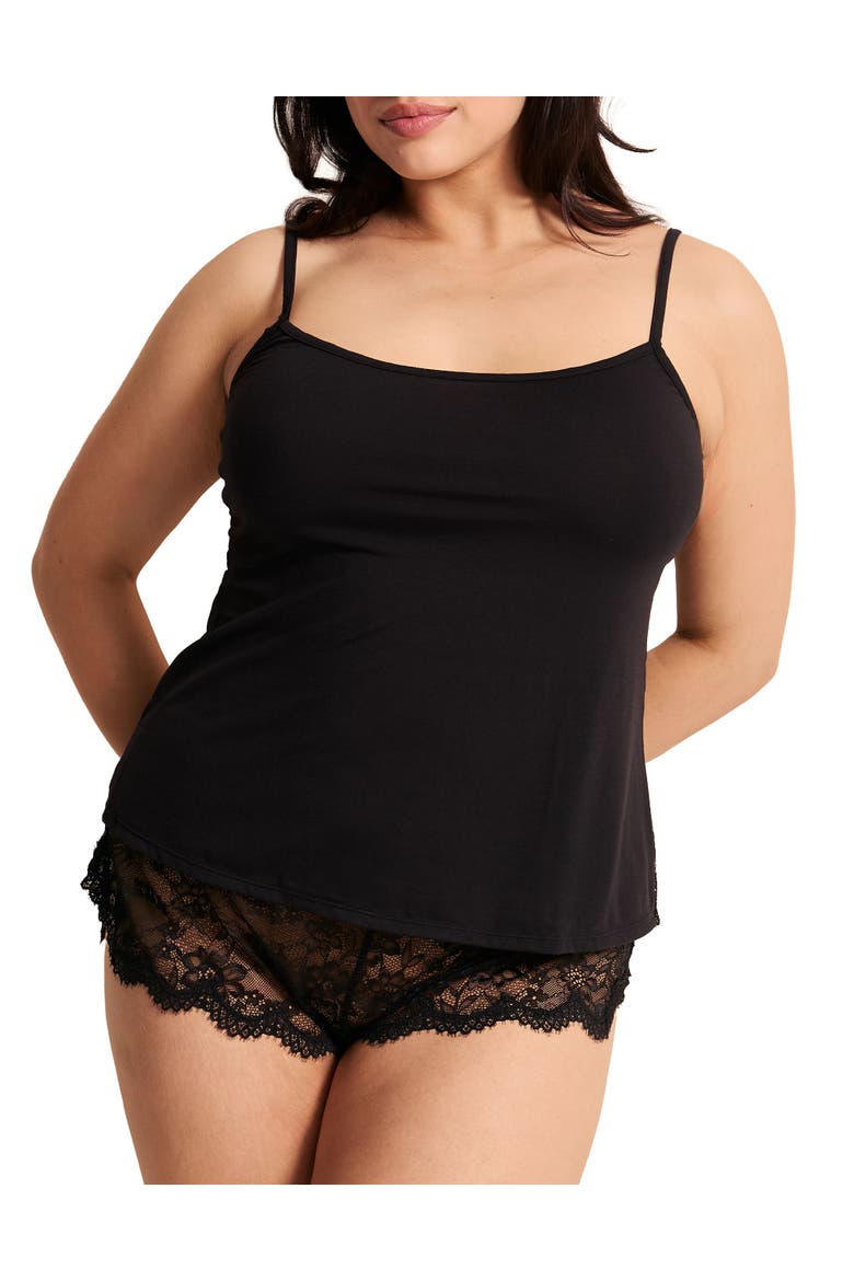 Rain Cami & Shorts Set Lingerie, Main, color, Black