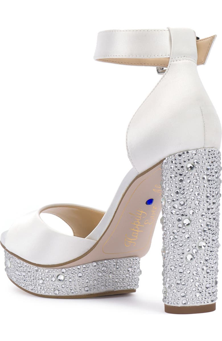 Jessica Simpson Everyn Ankle Strap Platform Sandal, Alternate, color, White