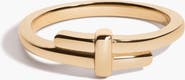 Aurate Unbreakable Crossover Ring